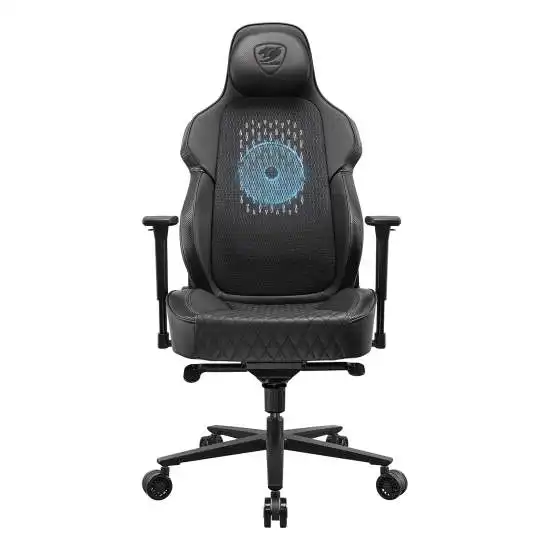 COUGAR CHAIR NXSYS AERO BLACK WITH FAN